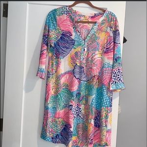 Sold.   EUC Lilly Pulitzer Ali dress, Roar of the Seas
